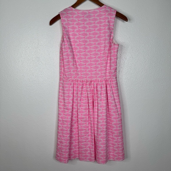Vineyard Vines Hot Pink Fish Print Sundress Size 2 - Picture 2 of 6